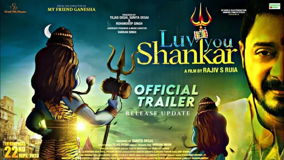 Video for the film Luv You Shankar — Luv You Shankar Official Trailer | Shreyas Talpade, Sanjay Mishra, Tanisha  #LuvYouShankar