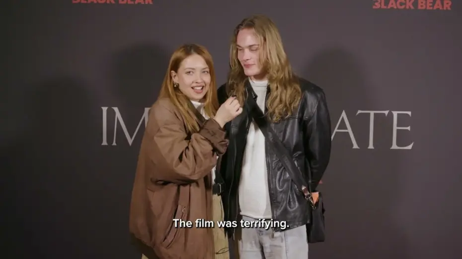 Video for the film Immaculate — Audience Reactions