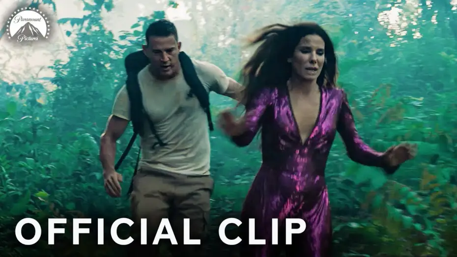 Video for the film The Lost City — Can Sandra Bullock and Channing Tatum Outrun a Biker Ambush?