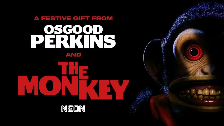 Video for the film The Monkey — A Festive Gift from Osgood Perkins and The Monkey