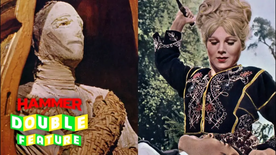 Video for the film Frankenstein Created Woman — Frankenstein Created Woman/The Mummy's Shroud Double Bill Trailer #1