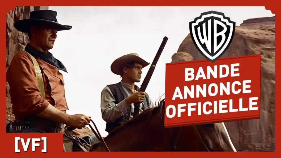 Video for the film The Searchers — La Prisonnière du Désert - Bande annonce Officielle - John Wayne / Natalie Wood