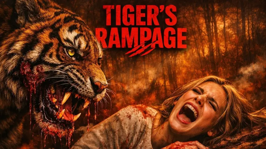 Video for the film Tiger's Rampage — Tiger's Rampage | Official Trailer | Horror Brains