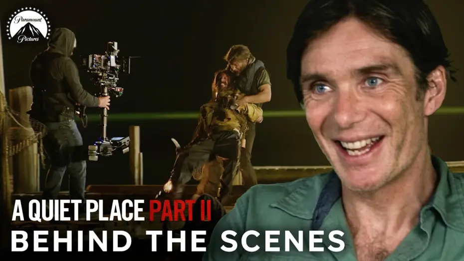 Video for the film A Quiet Place Part II — Cillian Murphy Talks About Intense Underwater Stunt