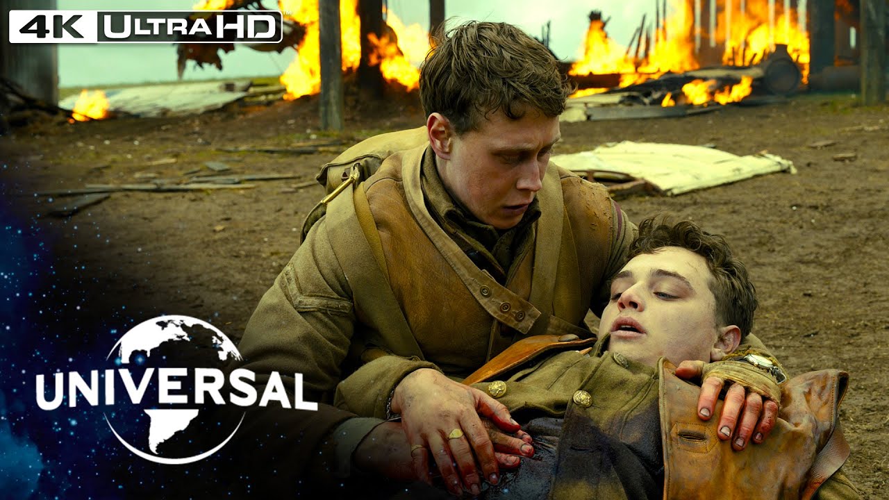 Video for the film 1917 — The Plane Crash in 4K HDR