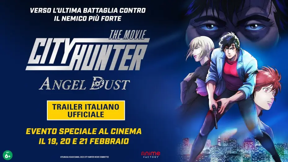 Video for the film City Hunter the Movie: Angel Dust — City Hunter the Movie: Angel Dust - Trailer Italiano Ufficiale