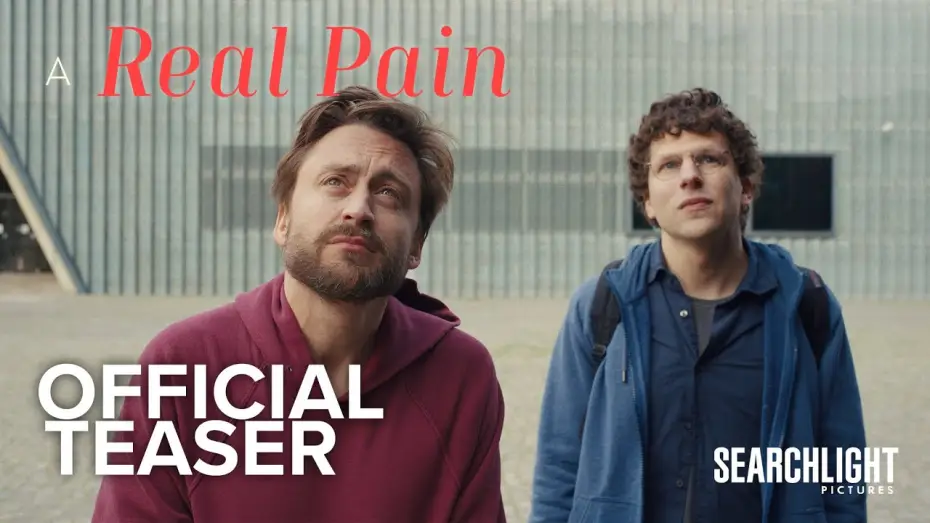 Video for the film A Real Pain — Official Teaser
