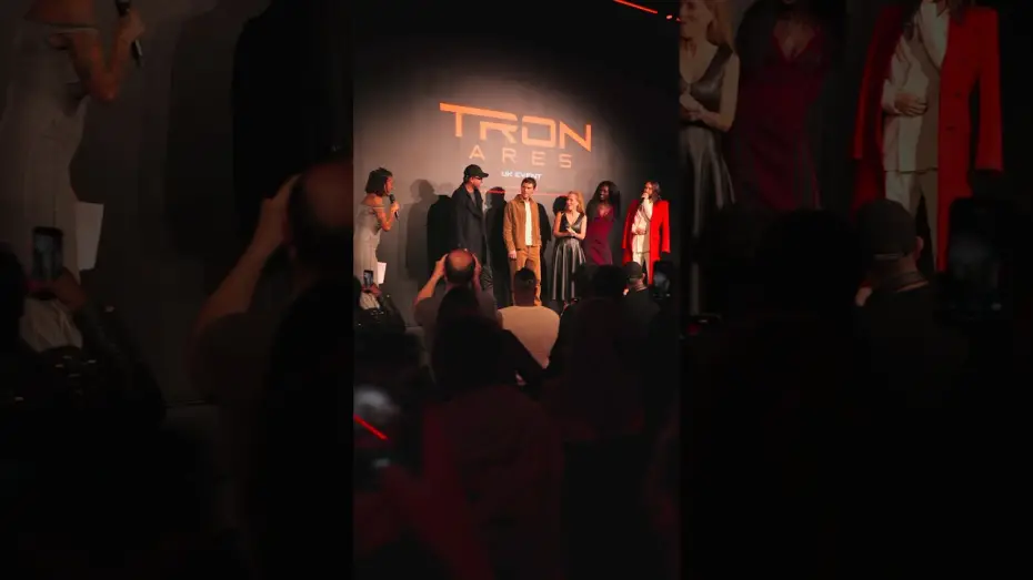 Video for the film TRON: Ares — UK Launch Event