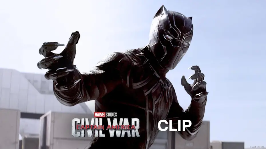 Video for the film Captain America: Civil War — Bucky VS Black Panther Fight Scene - Official Clip