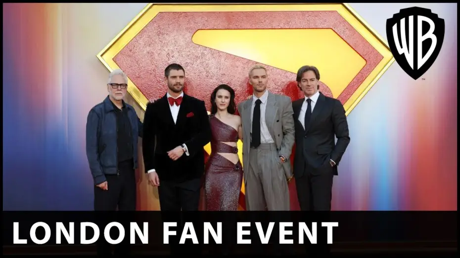 Video for the film Superman: Legacy — London Fan Event