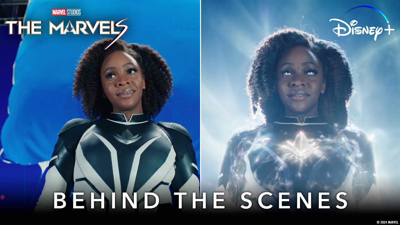 Video for the film The Marvels — Behind the Powers of The Marvels