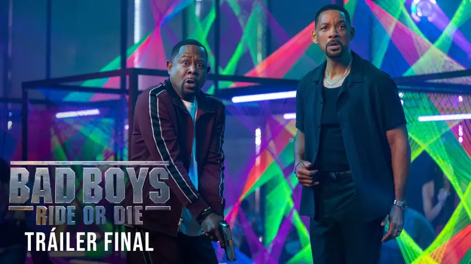 Video for the film Bad Boys Ride or Die — Trailer final en español