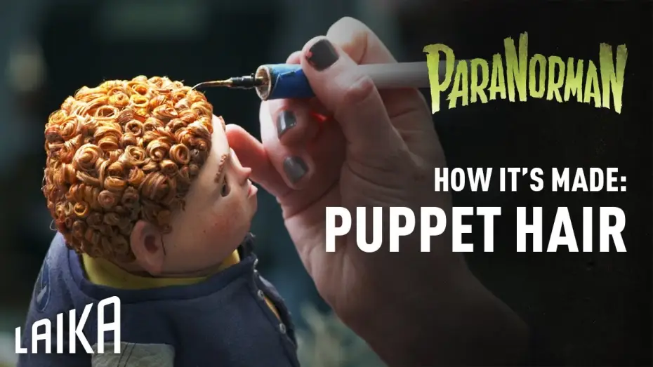 Video for the film ParaNorman — From Curls to Spikes: The Secrets of ParaNorman’s Puppet Hair