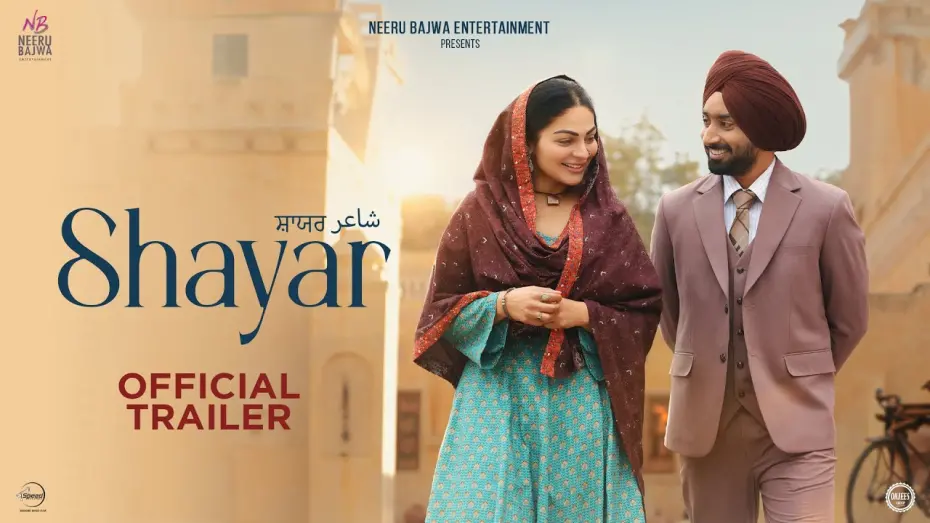 Video for the film Shayar — Shayar شاعر (Official Trailer) - Satinder Sartaaj | Neeru Bajwa | Latest Punjabi Movies 2024