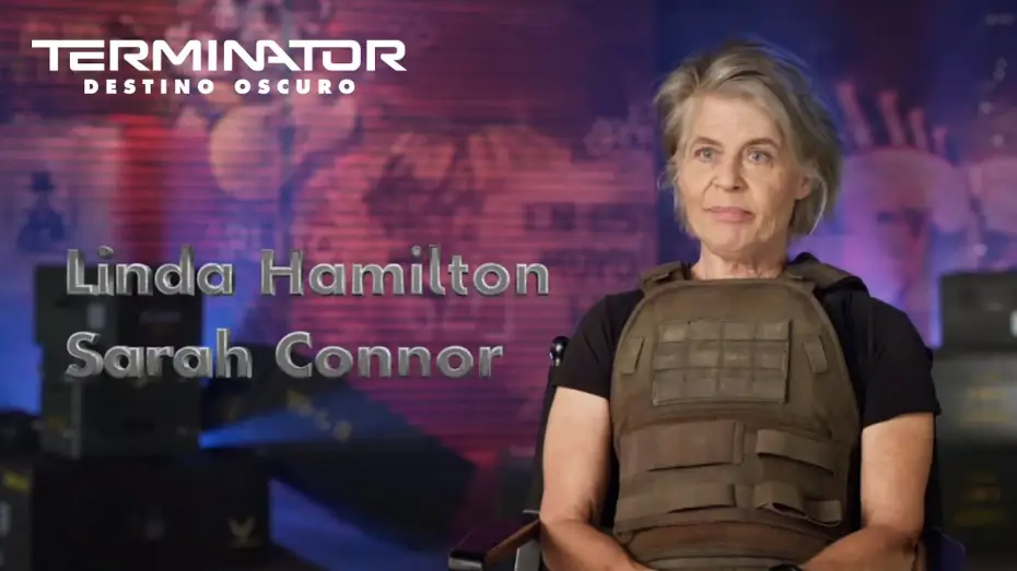 Video for the film Terminator: Dark Fate — Terminator - Destino Oscuro | Intervista a Linda Hamilton | 20th Century Fox 2019