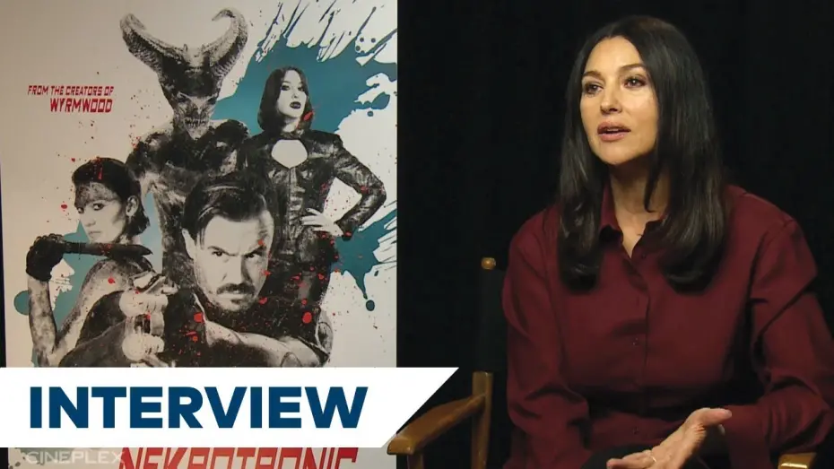 Video for the film Nekrotronic — What Attracted Monica Bellucci To Her Role In Nekrotronic? | TIFF 2018