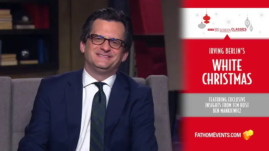 Video for the film White Christmas — Fathom Events Spot