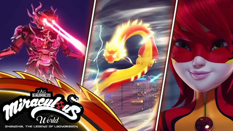 Video for the film Miraculous World: Shanghai – The Legend of Ladydragon — LADYDRAGON AGAINST YANLUOSHI
