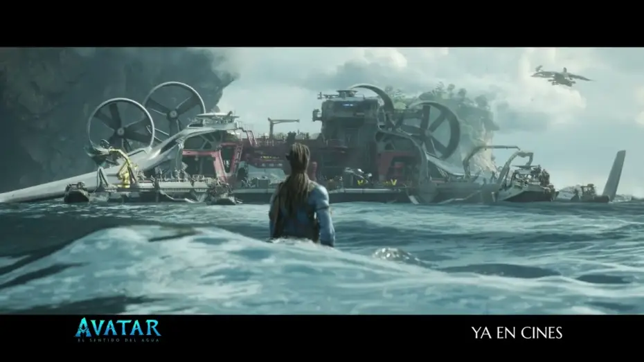 Video for the film Avatar: The Way of Water — Anuncio: 'Tenéis que montarlos'