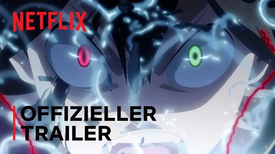 Video for the film Black Clover: Sword of the Wizard King — Offizieller Trailer (OmdU)