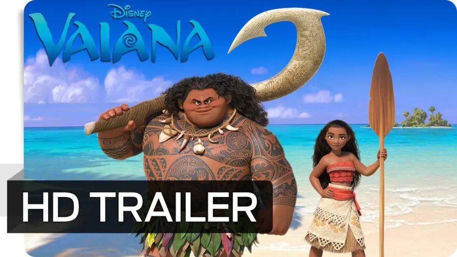 Video for the film Moana — Vaiana - Trailer #2 - Deutsch HD