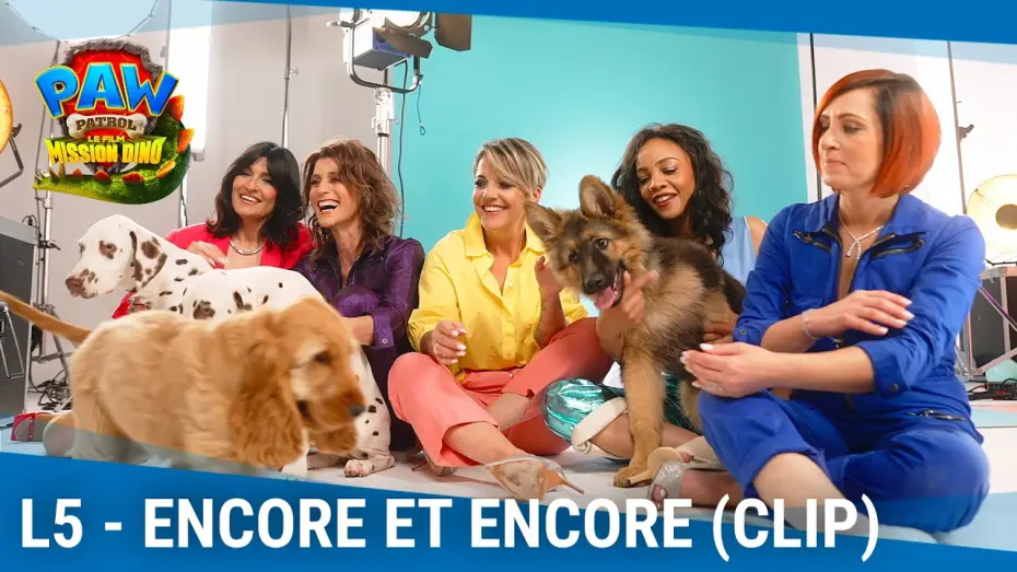 Video for the film PAW Patrol: The Dino Movie — L5 : Encore et encore - Clip officiel [La Pat’ Patrouille – Le film : Mission Dino]