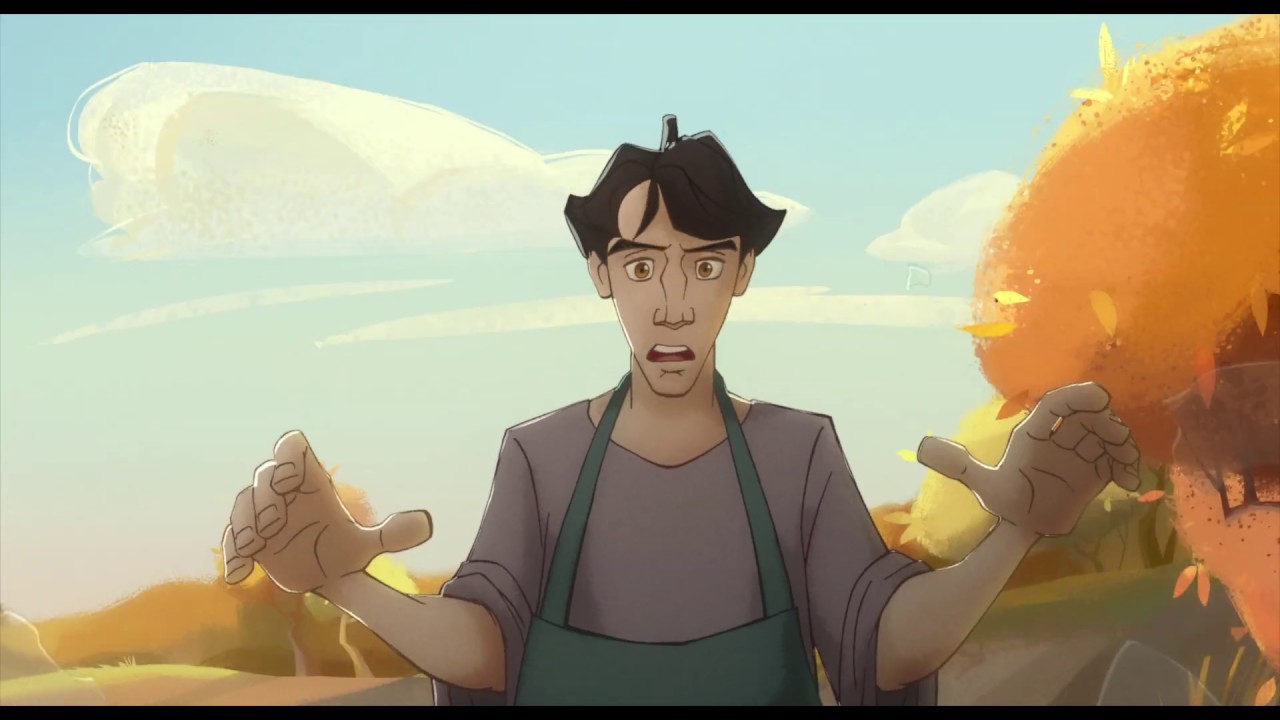 Video for the film Ginger's Tale — «ОГОНЁК●ОГНИВО» —  первый трейлер мультфильма