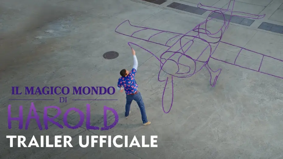 Video for the film Harold and the Purple Crayon — Il magico mondo di Harold - Dal 12 settembre al cinema - Trailer Ufficiale