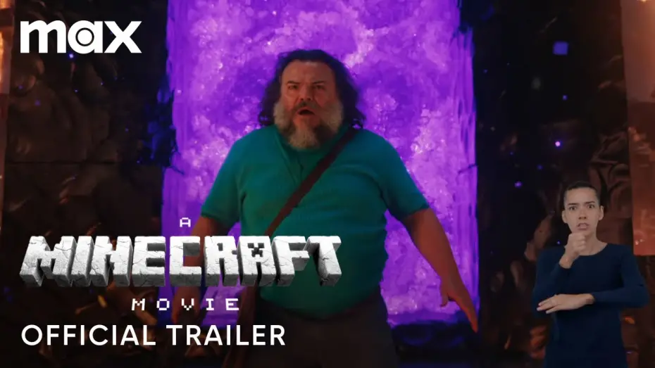 Video for the film Minecraft — Official American Sign Language Trailer