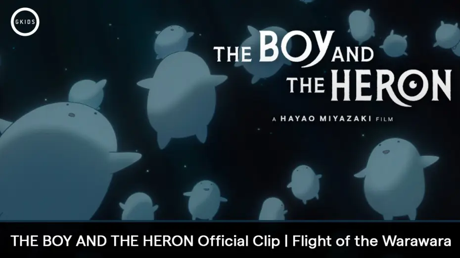 Video for the film The Boy and the Heron — Official Clip - Flight of the Warawara