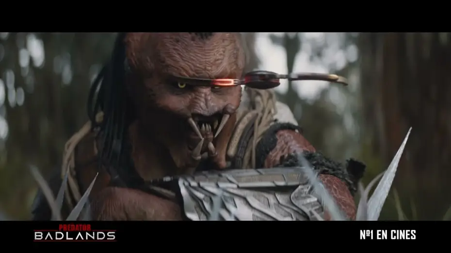 Video for the film Predator: Badlands — Nº1 en CINES