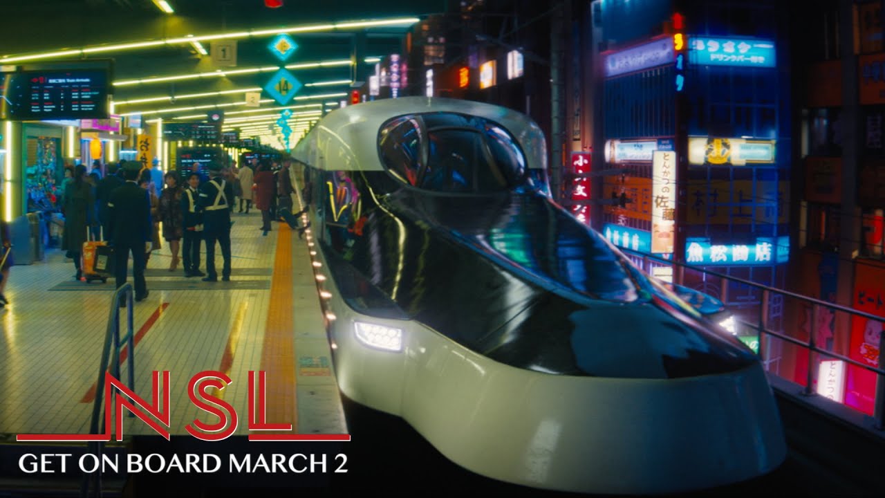 Video for the film Bullet Train — Get on Board March 2