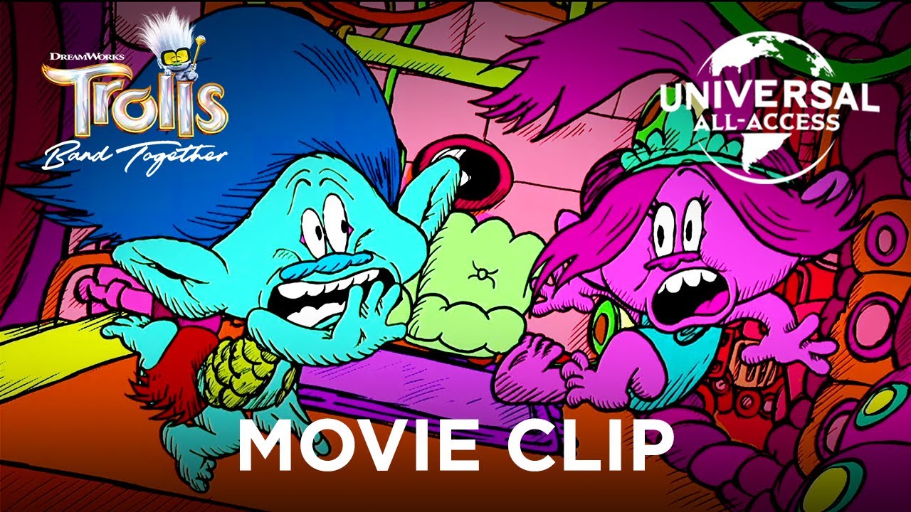 Video for the film Trolls Band Together — What Happens When You Push The Button Clip