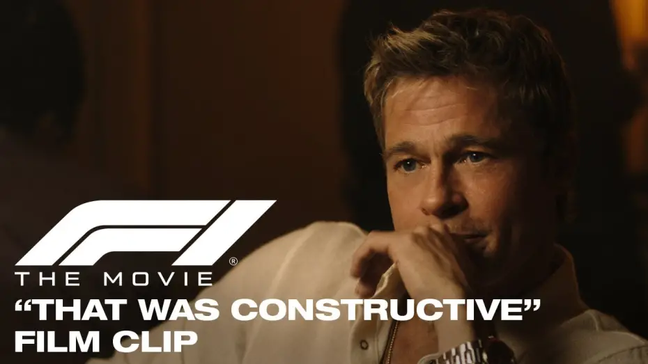 Video for the film F1 — "That Was Constructive" Film Clip