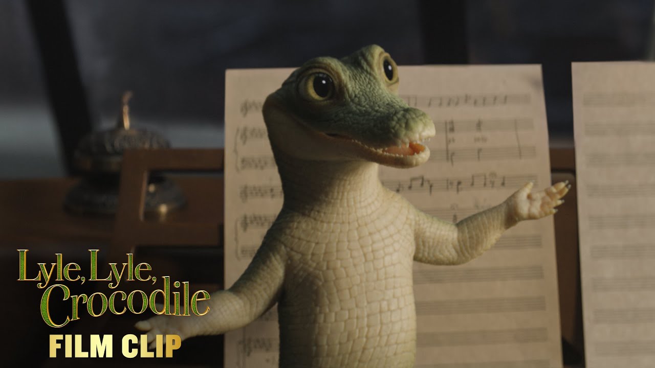 Video for the film Lyle, Lyle, Crocodile — Film Clip - Meet Lyle