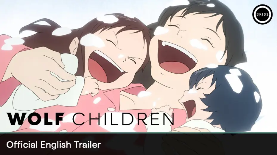 Video for the film Wolf Children — Official English Trailer