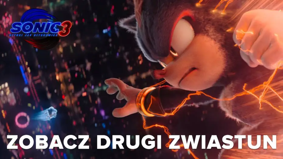 Video for the film Sonic the Hedgehog 3 — Nowy zwiastun