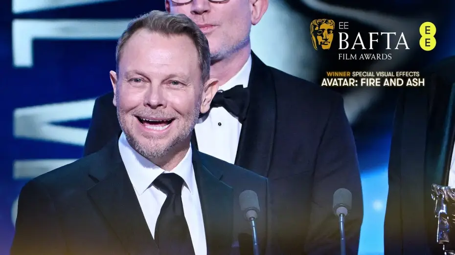 Video for the film Avatar 3 — Avatar: Fire and Ash Wins The BAFTA For Special Visual Effects | BAFTA Film Awards 2026