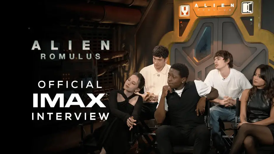 Video for the film Alien: Romulus — Official IMAX® Interview
