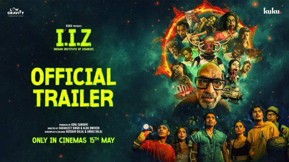 Video for the film Indian Institute of Zombies — IIZ Indian Institute of Zombies | Official Trailer | In Cinemas 15th May
