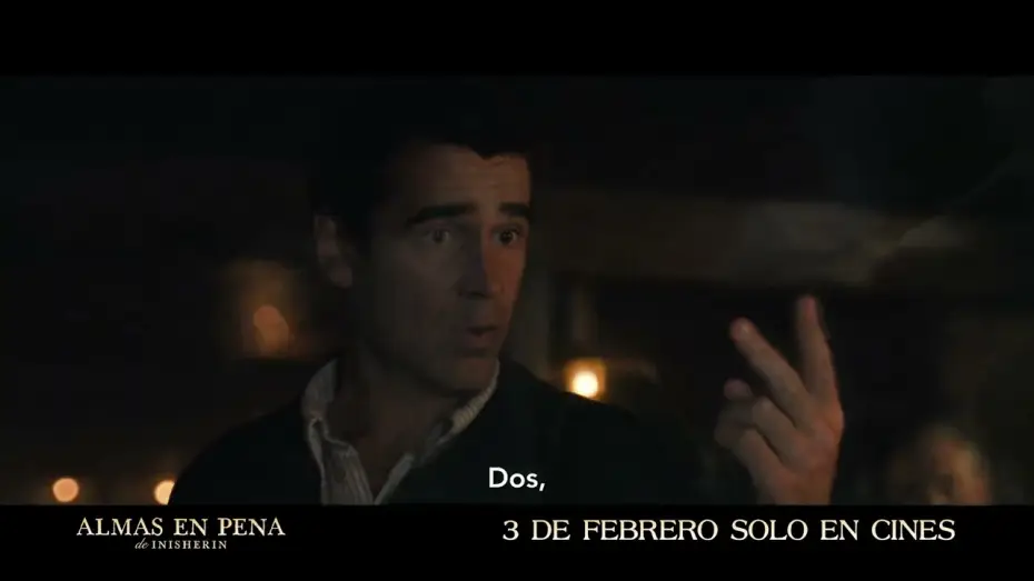 Video for the film The Banshees of Inisherin — Anuncio: 'Tres cosas'