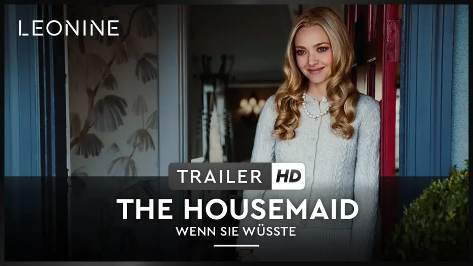 Video for the film The Housemaid — The Housemaid - Wenn sie wüsste - Trailer 2 (deutsch/german; FSK 16) - Ab 15.01.2026 im Kino
