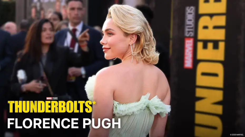 Video for the film Thunderbolts — Florence Pugh Talks Returning to the MCU as Yelena Belova!