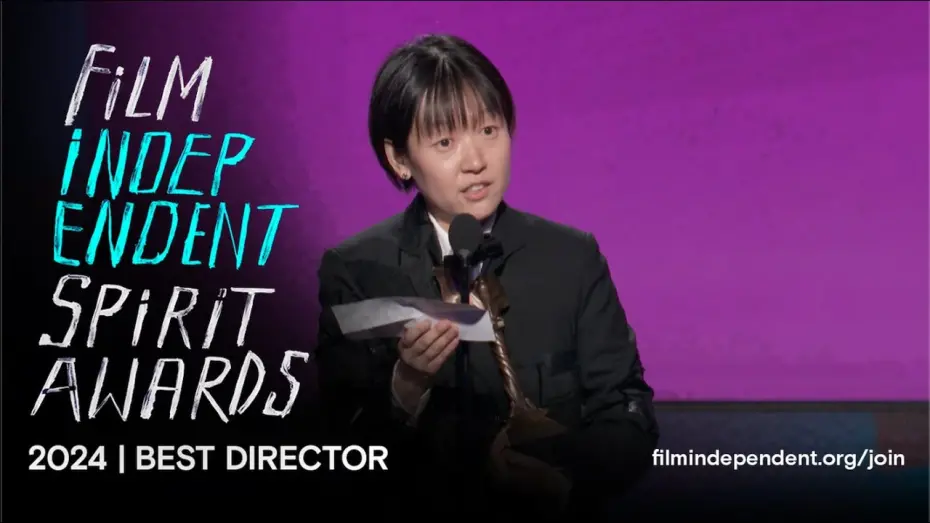Video for the film Past Lives — CELINE SONG wins BEST DIRECTOR at the 2024 Film Independent Spirit Awards