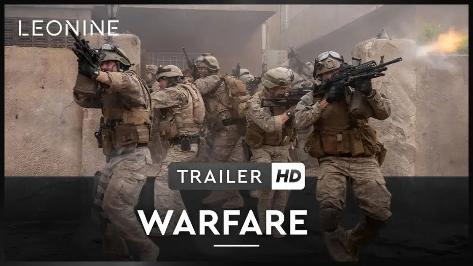 Video for the film Warfare — Warfare - Trailer (deutsch/german; FSK 16)