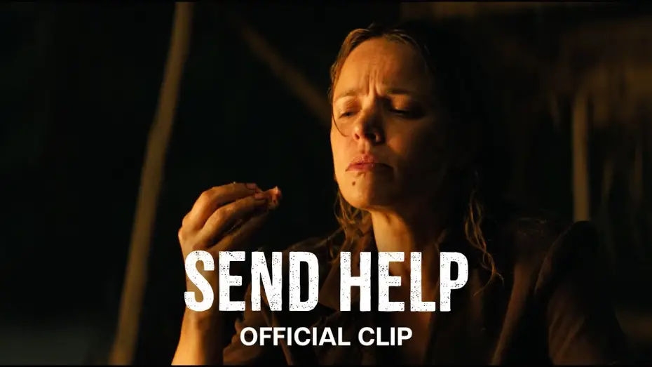 Video for the film Send Help — Official Clip 'Bringing Home The Bacon'