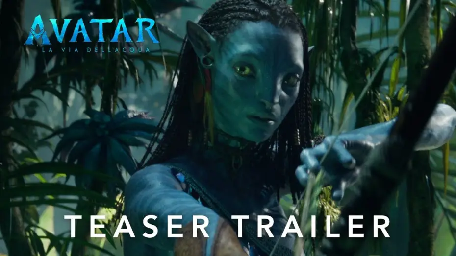 Video for the film Avatar: The Way of Water — Teaser Trailer