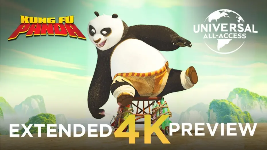 Video for the film Kung Fu Panda — Po's Life Changed Forever - 4K Extended Preview