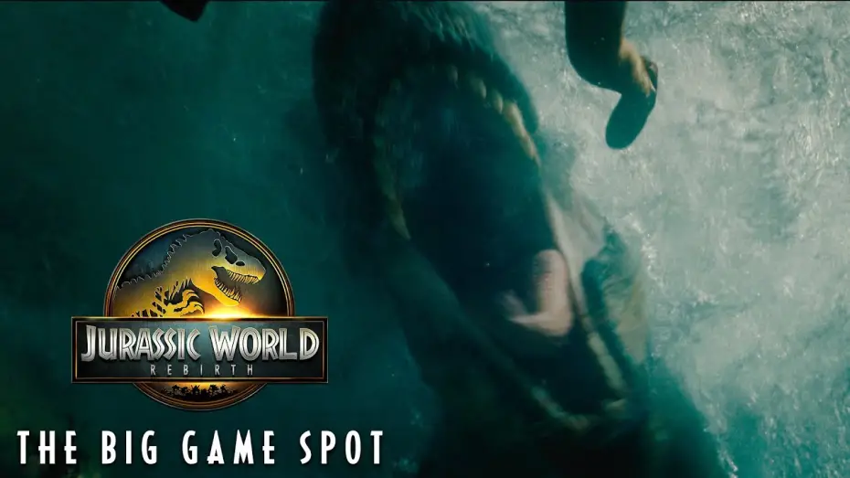 Video for the film Untitled Jurassic World Movie — The Big Game Spot
