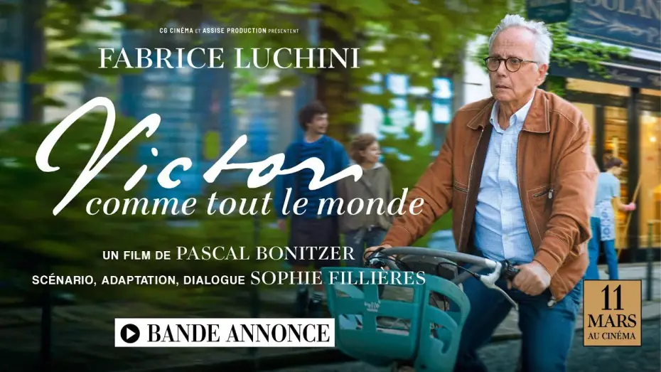 Video for the film Hugo — Bande-annonce officielle - VICTOR COMME TOUT LE MONDE, avec Fabrice Luchini (au cinéma le 11 mars)